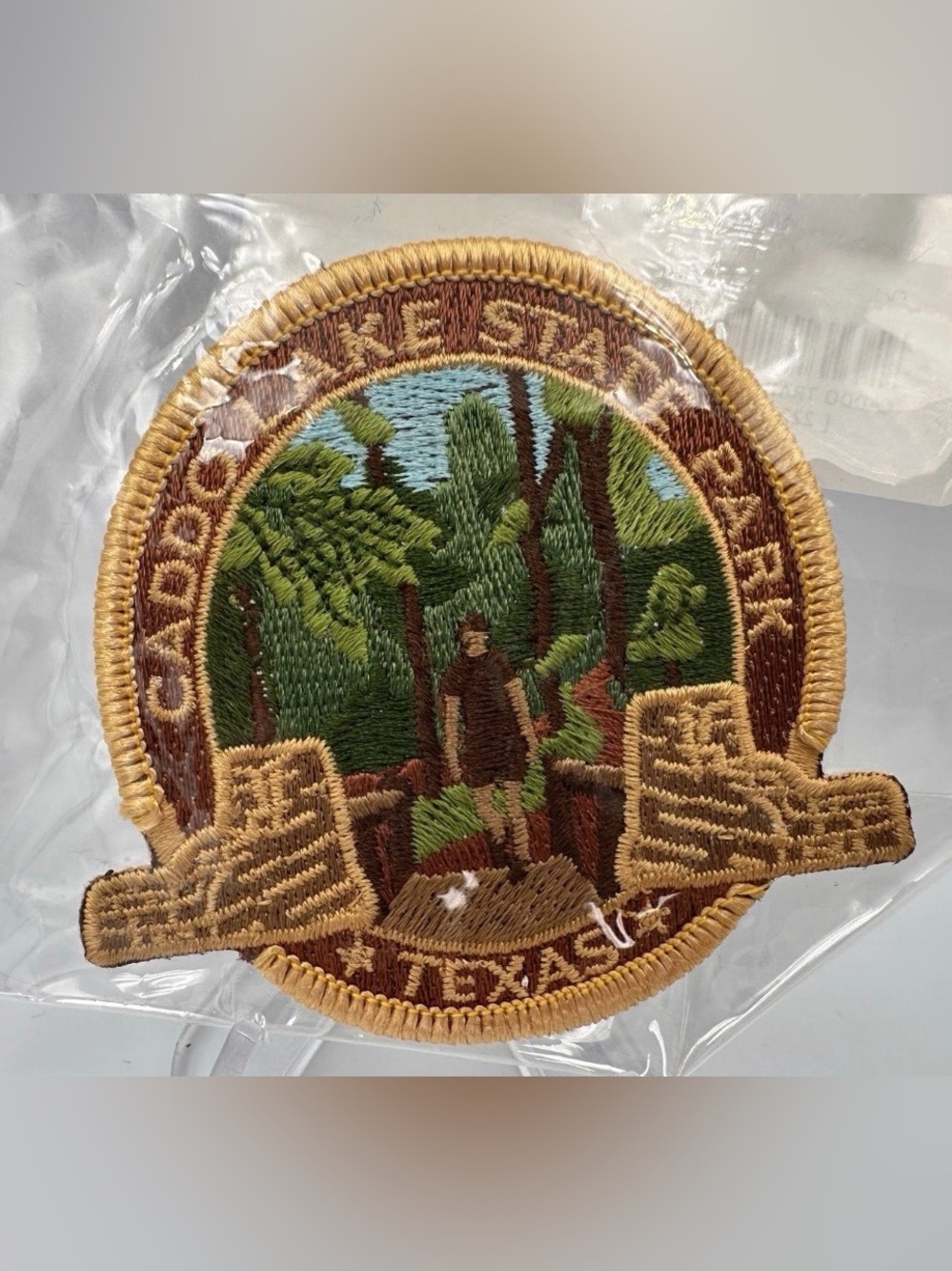 Caddo Trail Lake State Park Texas 2.5” Embroidered Patch New In Package